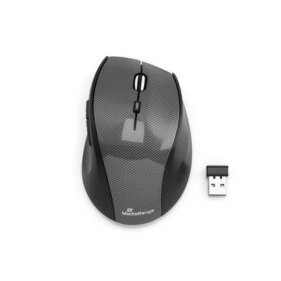 MOUSE USB OPTICAL WRL 5-BUTTON BLACK MROS207 MEDIARANGE