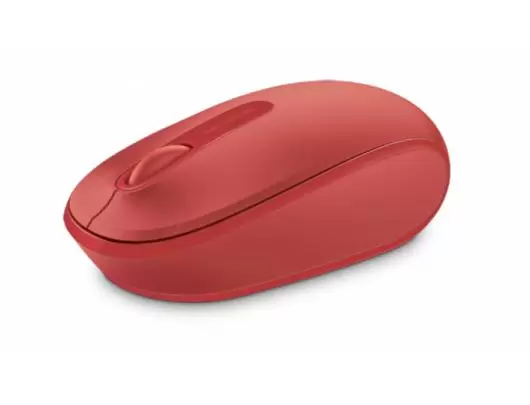 MS Wireless Mobile Mouse 1850 Flame Red