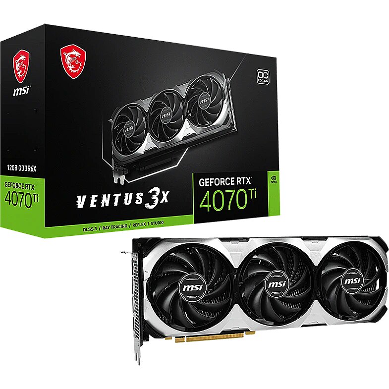 MSI GeForce RTX4070Ti VENTUS 3X 12GB OC
