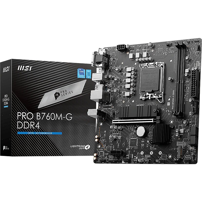 MSI PRO B760M-G DDR4 LGA1700 mATX MB
