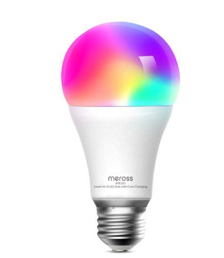 Smart Light Bulb MEROSS Power consumption 9 Watts 200-240V Beam angle 180 degrees MSL120HK EU 