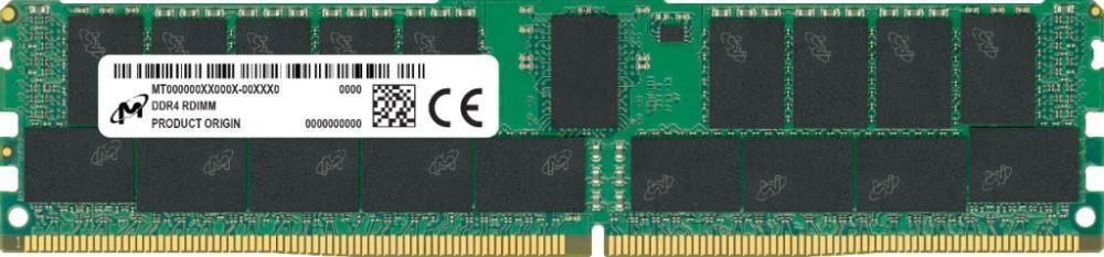 Server Memory Module MICRON DDR4 32GB RDIMM ECC 3200 MHz CL 22 1 2 V MTA18ASF4G72PDZ-3G2T