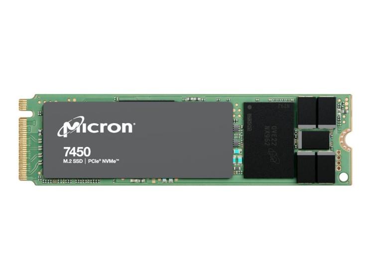 SSD MICRON 7450 PRO 400GB M 2 NVMe TLC Write speed 700 MBytes sec Read speed 5000 MBytes sec TBW 7450 TB MTBF 2000000 hours MTFDKBA400TFS-1BC1ZABYYR