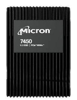 SSD MICRON SSD series 7450 PRO 7 68TB PCIE NVMe NAND flash technology TLC Write speed 5600 MBytes sec Read speed 6800 MBytes sec Form Factor U 3 TBW 14000 TB MTFDKCB7T6TFR-1BC1ZABYYR