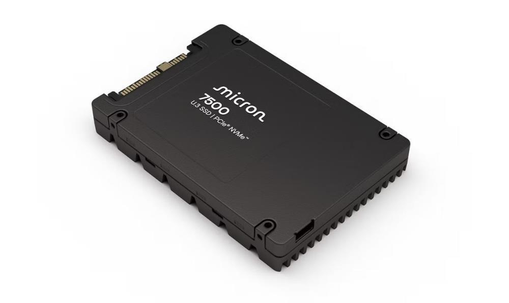 SSD MICRON SSD series 7500 MAX 1 6TB PCIe Gen4 NVMe NAND flash technology 3D NAND Write speed 5900 MBytes sec Read speed 7000 MBytes sec Form Factor U 3 TBW 35040 TB MTBF 2000000 hours MTFDKCC6T4TGQ-1BK1DABYYR