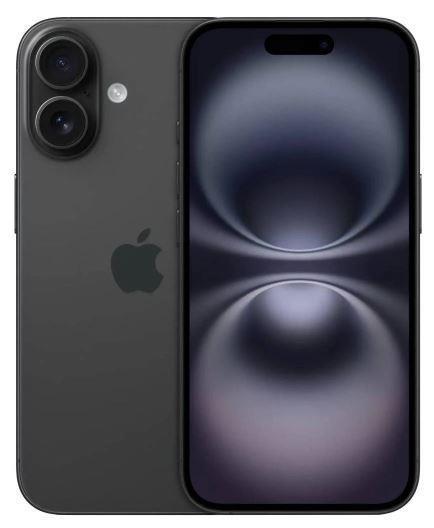 MOBILE PHONE IPHONE 16 PLUS 128GB BLACK MXVU3 APPLE