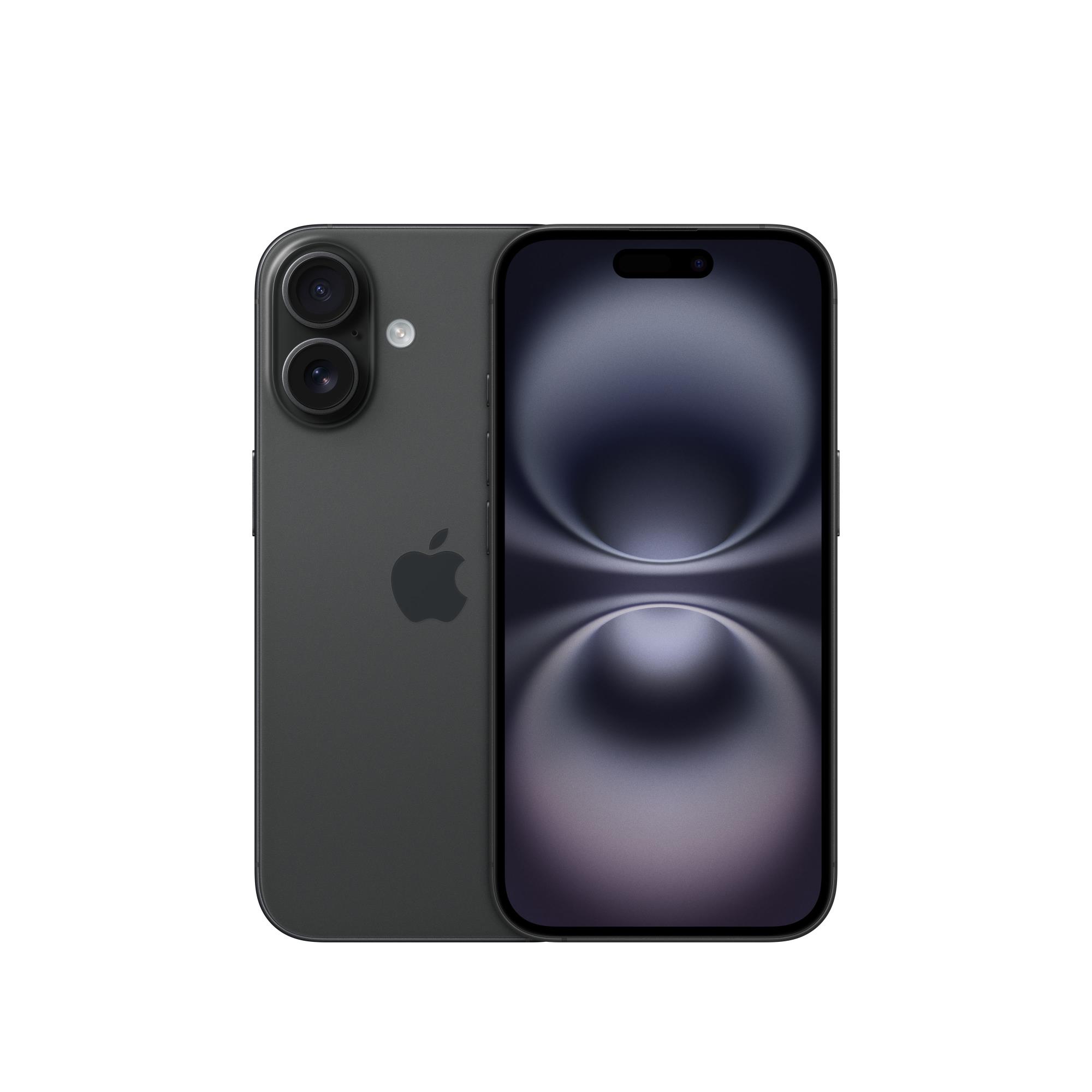MOBILE PHONE IPHONE 16 128GB BLACK MYE73 APPLE