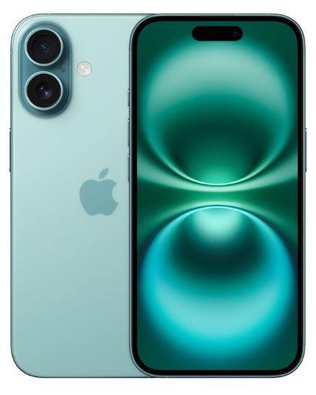 MOBILE PHONE IPHONE 16 256GB TEAL MYEJ3 APPLE