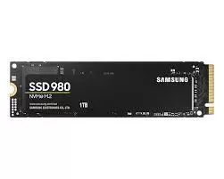 SSD SAMSUNG 980 1TB M 2 PCIE NVMe MLC Write speed 3000 MBytes sec Read speed 3500 MBytes sec 2 38mm TBW 600 TB MTBF 1500000 hours MZ-V8V1T0BW