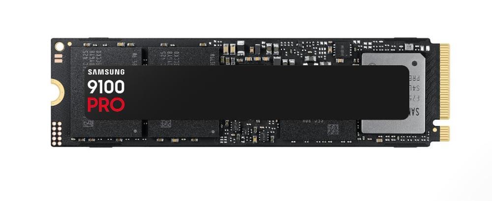 SSD SAMSUNG 9100 PRO 1TB M 2 PCIe Gen5 NVMe TLC Write speed 13300 MBytes sec Read speed 14700 MBytes sec 2 38mm TBW 600 TB MZ-VAP1T0BW
