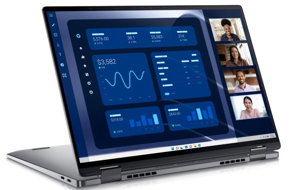 Notebook DELL Latitude 9450 CPU  Core Ultra u7-165U 1700 MHz 14   Touchscreen 2560x1600 RAM 32GB LPDDR5x 7467 MHz SSD 1TB Intel Graphics Integrated ENG Windows 11 Pro 1 591 kg N006L945014EMEA 2IN1 VP
