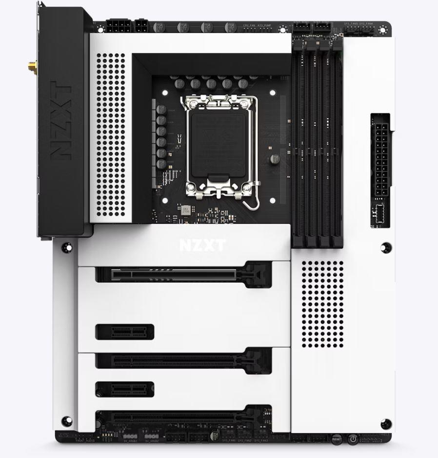 Mainboard NZXT Intel Z790 LGA1700 ATX Memory DDR5 Memory slots 4 2xPCI-Express 3 0 1x 2xPCI-Express 4 0 16x 1xPCI-Express 5 0 16x 1xM 2 1xHDMI 2xUSB 2 0 2xUSB 3 2 type B 3xUSB 3 2 1xUSB-C 1xOptical S PDIF 1xRJ12 5xAudio port N7-Z79XT-W1