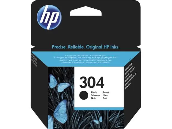 INK CARTRIDGE BLACK NO 304 N9K06AE HP