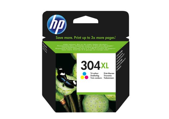 HP 304XL Tri-color Original Ink Cartridg