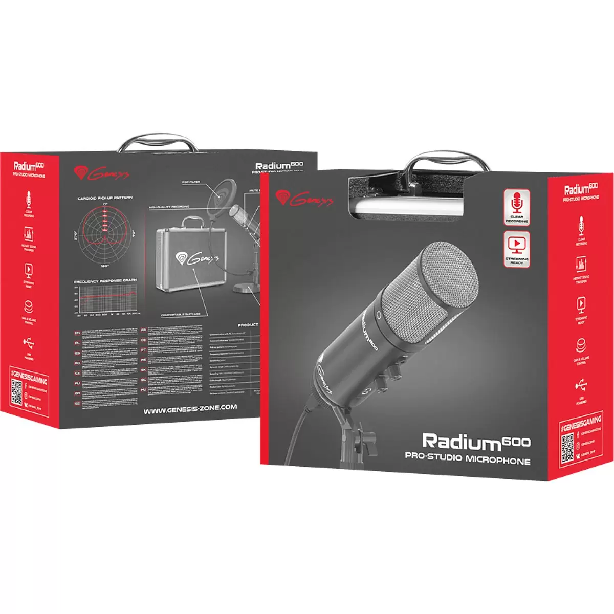 NATEC NGM-1241 Genesis Studio Microphone