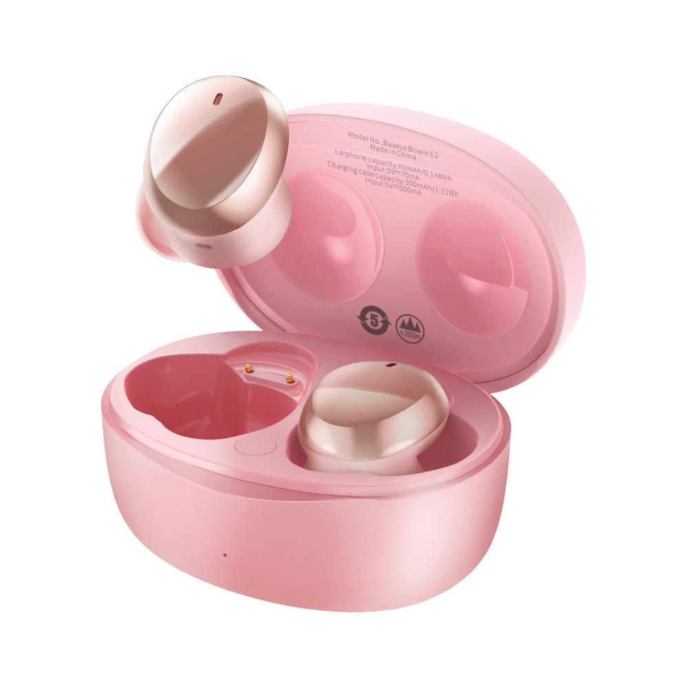 HEADSET WRL BOWIE E2 PINK NGTW090004 BASEUS