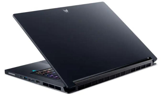 Notebook ACER Predator TRITON 17 X PTX17-71-97SS CPU  Core i9 i9-13900HX 2200 MHz 17   2560x1600 RAM 32GB DDR5 SSD 2TB NVIDIA GeForce RTX 4090 16GB ENG Card Reader SD Windows 11 Home Black 2 99 kg NH QK3EL 001