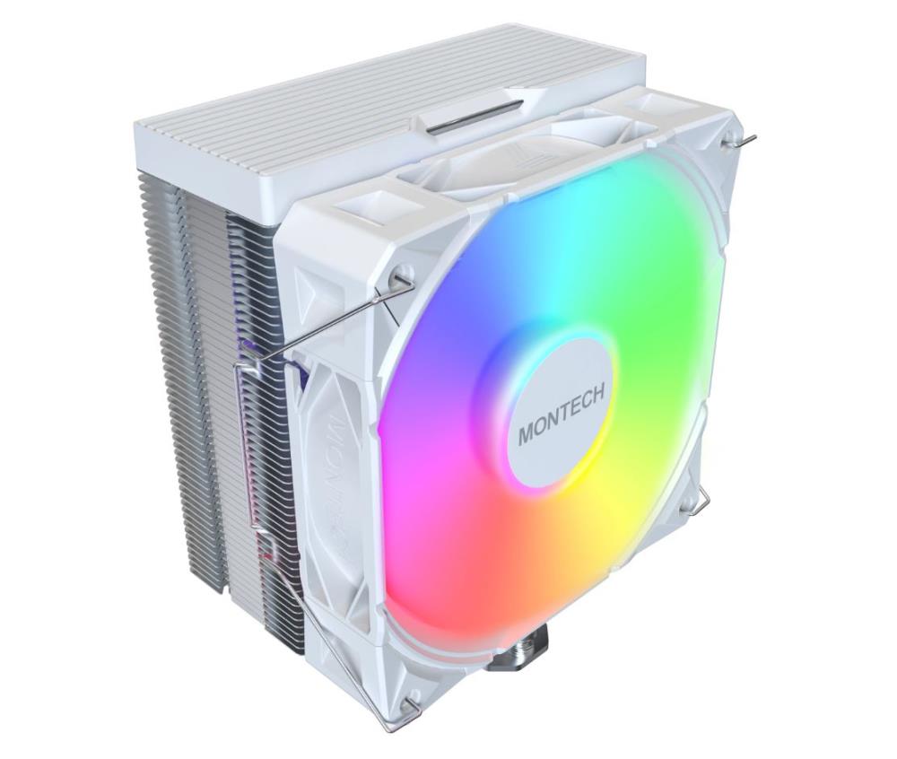 CPU COOLER MULTI SOCKET WHITE NX400 ARGB  W  MONTECH