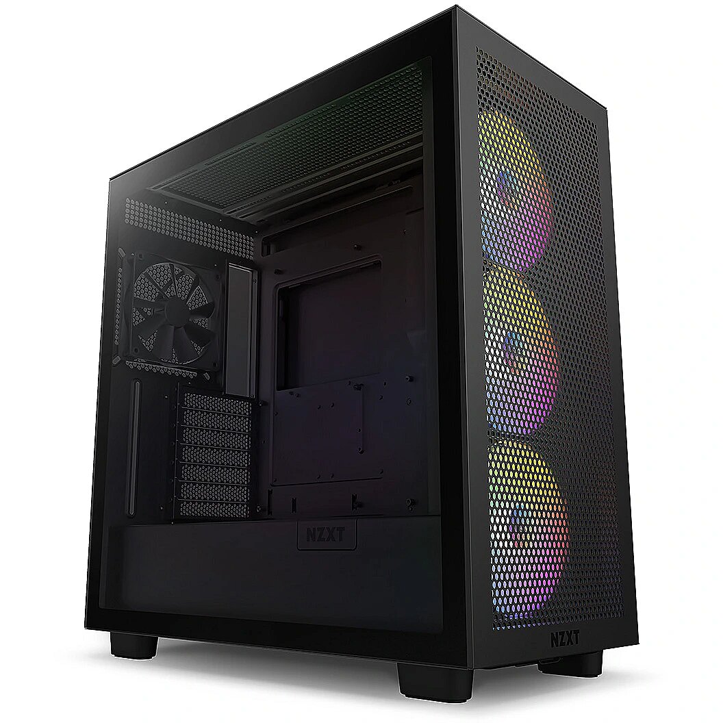 NZXT PC case H7 Flow RGB black