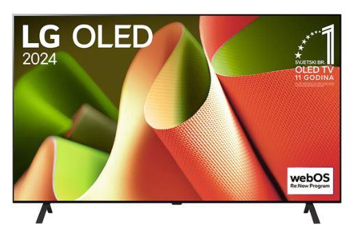 TV Set LG 77   OLED 4K Smart 3840x2160 Wireless LAN Bluetooth webOS OLED77B43LA