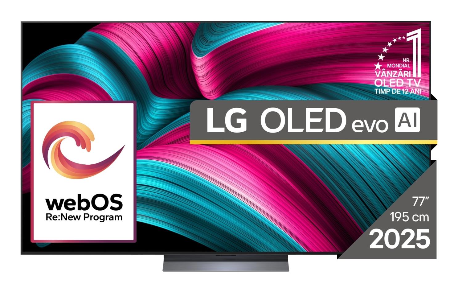TV Set LG 77   OLED 4K Smart 3840x2160 Wireless LAN Bluetooth webOS Black OLED77C51LA