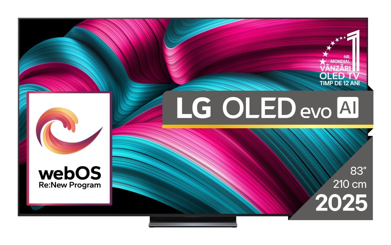 TV Set LG 83   OLED 4K Smart 3840x2160 Wireless LAN Bluetooth webOS OLED83C51LA