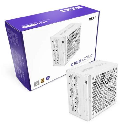 Power Supply NZXT 850 Watts Efficiency 80 PLUS GOLD MTBF 100000 hours PA-8G2BW-EU