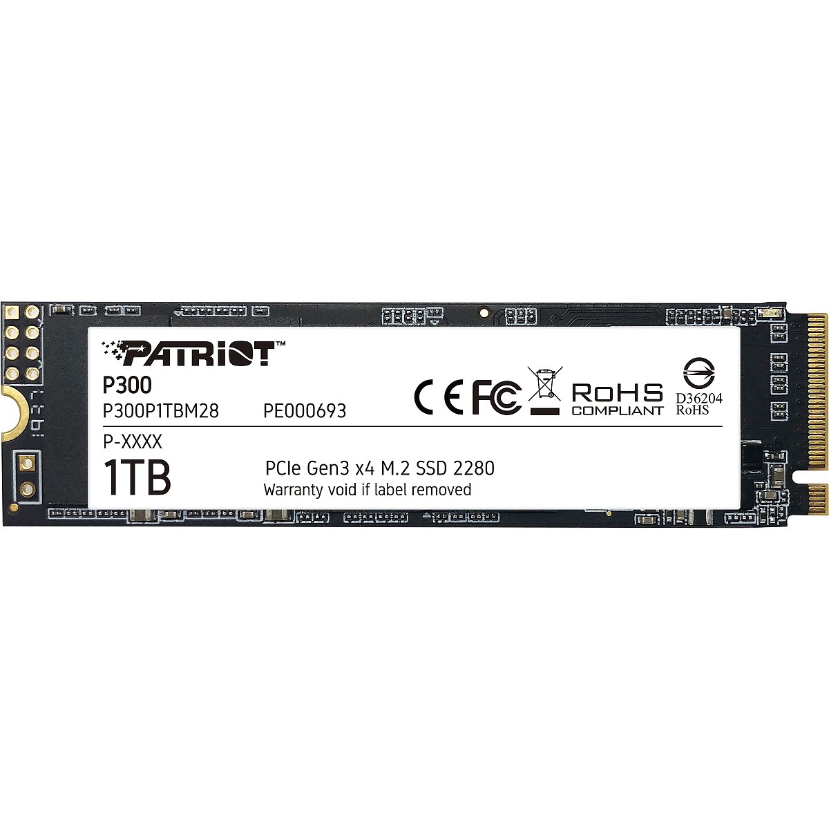 PATRIOT P300 1TB M2 2280 PCIe SSD