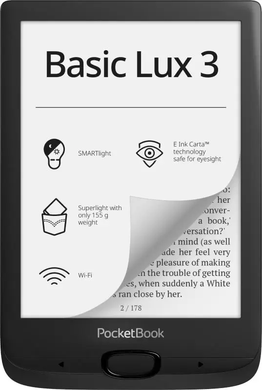 E-Reader POCKETBOOK BASIC LUX 3 6