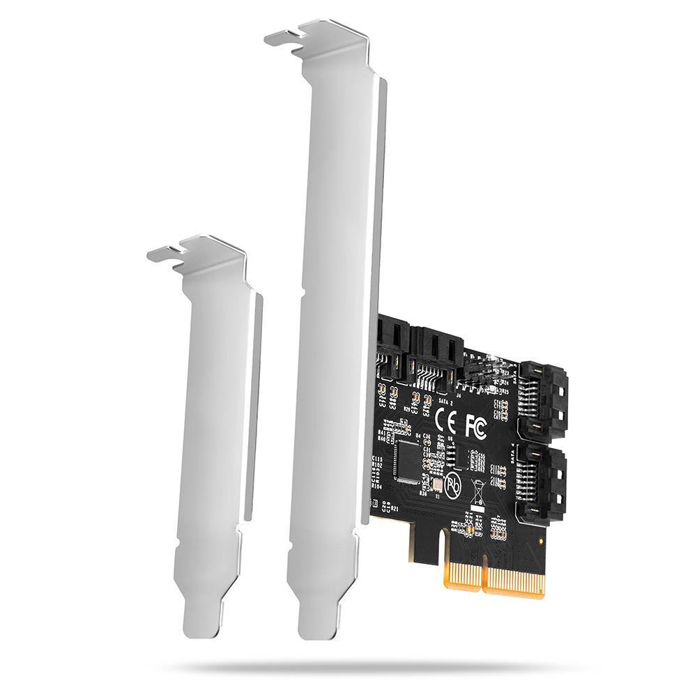 SSD ACC I O CONTROLLER PCIE SATA 6G PCES-SA4X4 AXAGON