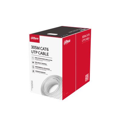 CABLE CAT6 UTP 305M WHITE PFM923I-6UN-C DAHUA