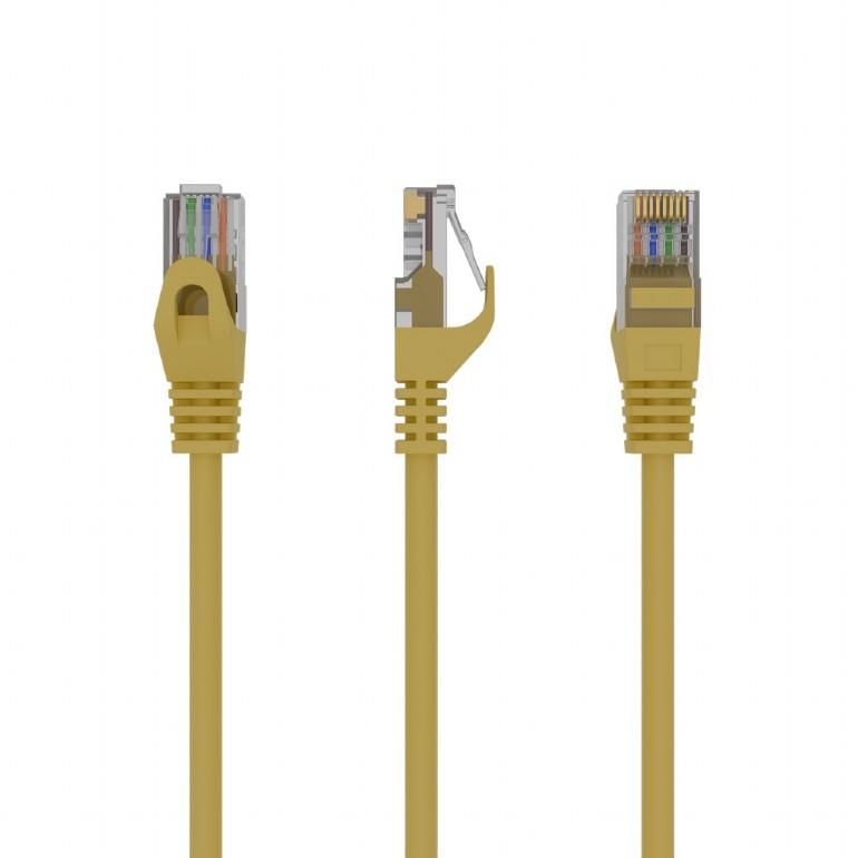 PATCH CABLE CAT6 UTP 2M YELLOW PP6U-2M Y GEMBIRD