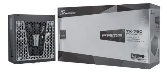 Power Supply SEASONIC PRIME TX 750 Watts Efficiency 80 PLUS TITANIUM MTBF 100000 hours PRIME-TX-750