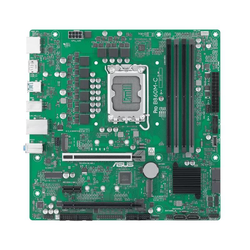 Mainboard ASUS Intel B860 LGA 1851  Socket V1  micro ATX RAM DDR5-SDRAM 4xSlots 2xNumber of M 2  M  slots PROB860M-C-CSM