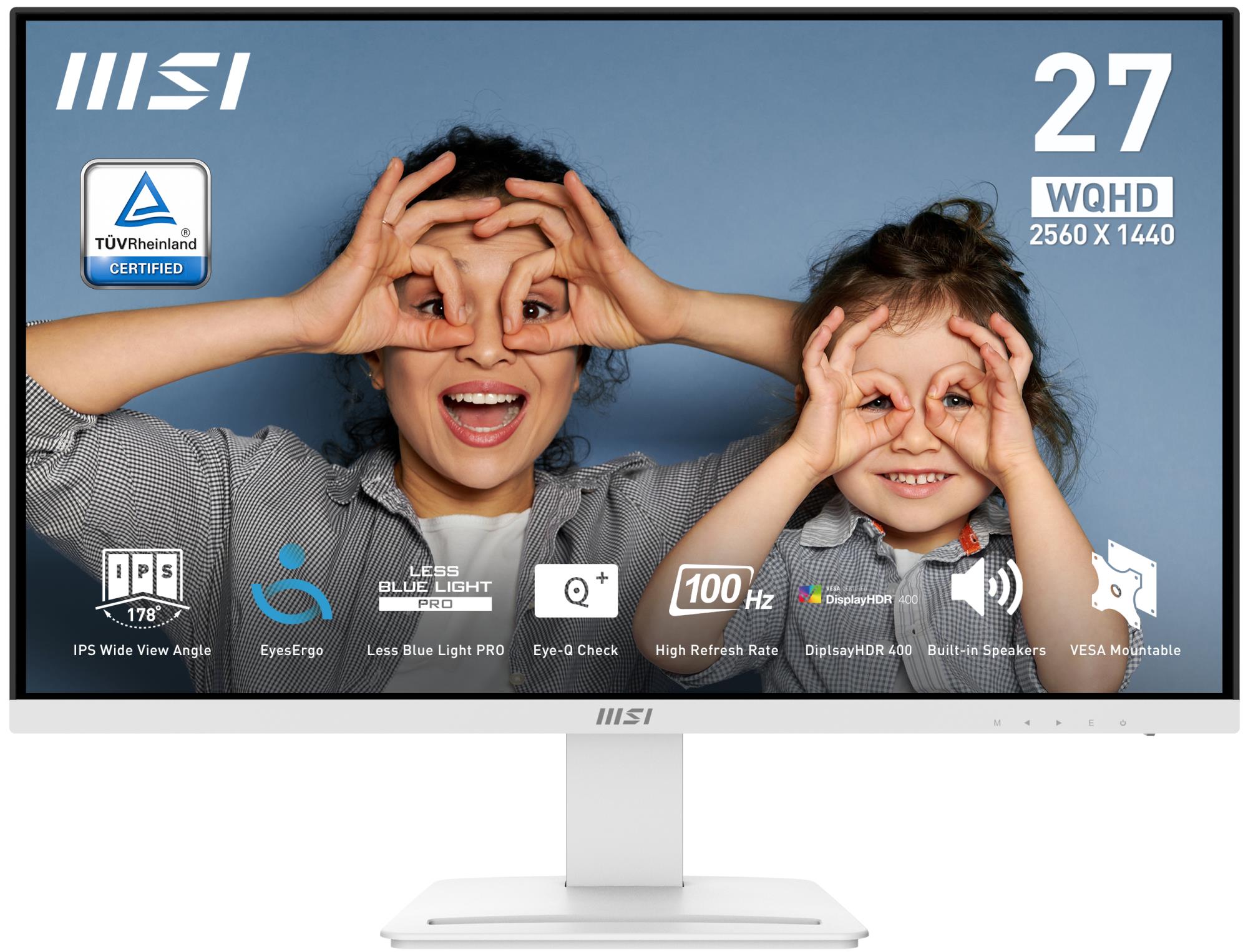 MSI PRO MP273QW E2 27inch IPS QHD