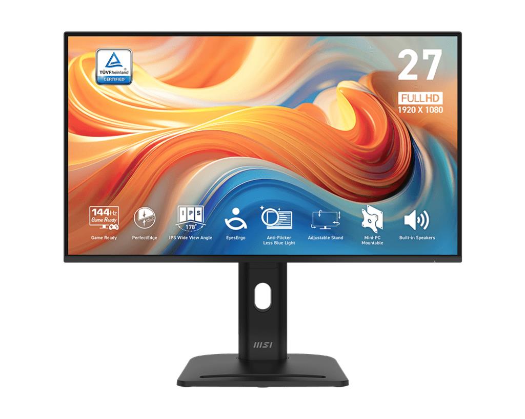 LCD Monitor MSI PRO MP275PG E14 27   Business Panel IPS 16 9 144 Hz 1 ms Speakers PROMP275PGE14