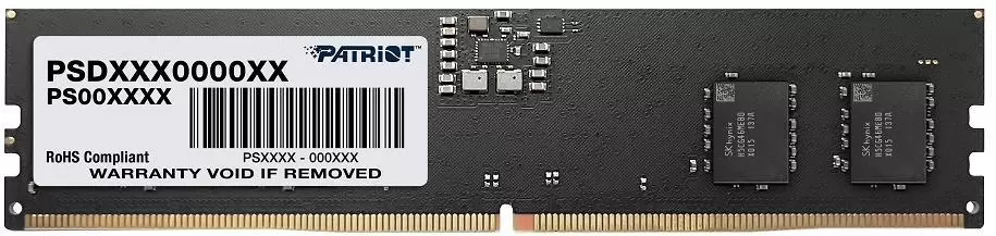 MEMORY DIMM 8GB DDR5-4800 PSD58G480041 PATRIOT
