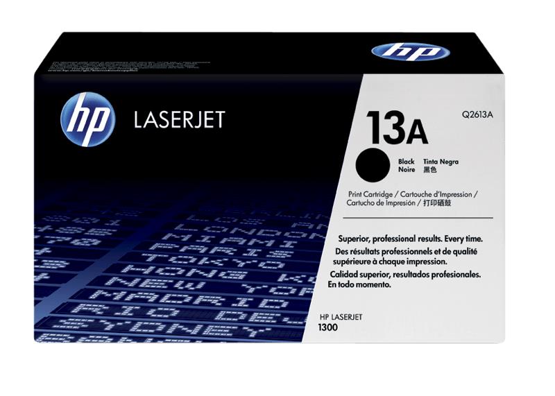 TONER BLACK 13A  LJ1300 2.5K Q2613A HP