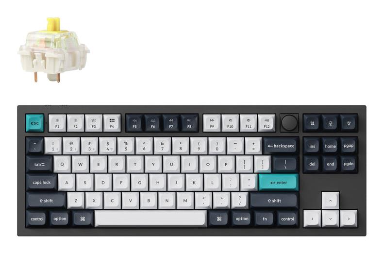 KEYBOARD WRL Q3 MAX RGB CARBON BLACK Q3M-M4 KEYCHRON