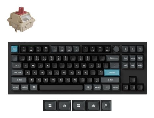 KEYBOARD WRL Q3 ULTRA BLACK Q3U-M1 KEYCHRON