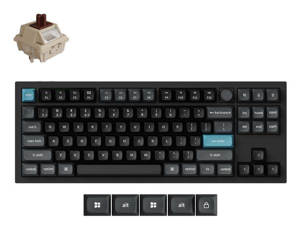 KEYBOARD WRL Q3 ULTRA BLACK Q3U-M3 KEYCHRON