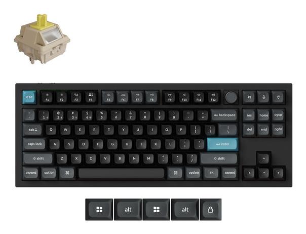 KEYBOARD WRL Q3 ULTRA BLACK Q3U-M4 KEYCHRON
