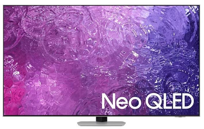 TV Set SAMSUNG 65   4K Smart QLED 3840x2160 Wireless LAN Bluetooth Tizen Silver QE65QN92CATXXH