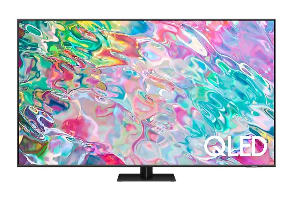 TV Set SAMSUNG 85   4K Smart QLED 3840x2160 Wireless LAN Bluetooth Tizen Titanium Grey QE85Q70BATXXH
