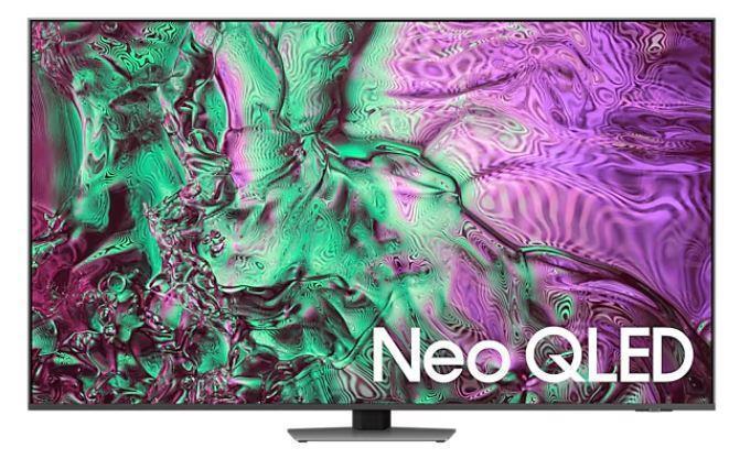TV Set SAMSUNG 85   4K Smart QLED 3840x2160 Wireless LAN Bluetooth Tizen Carbon Silver QE85QN85DBTXXH