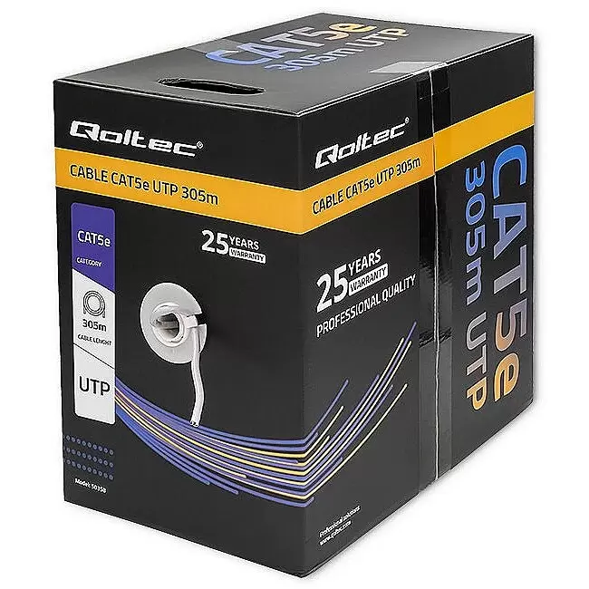 QOLTEC 50358 UTP network cable CAT5E