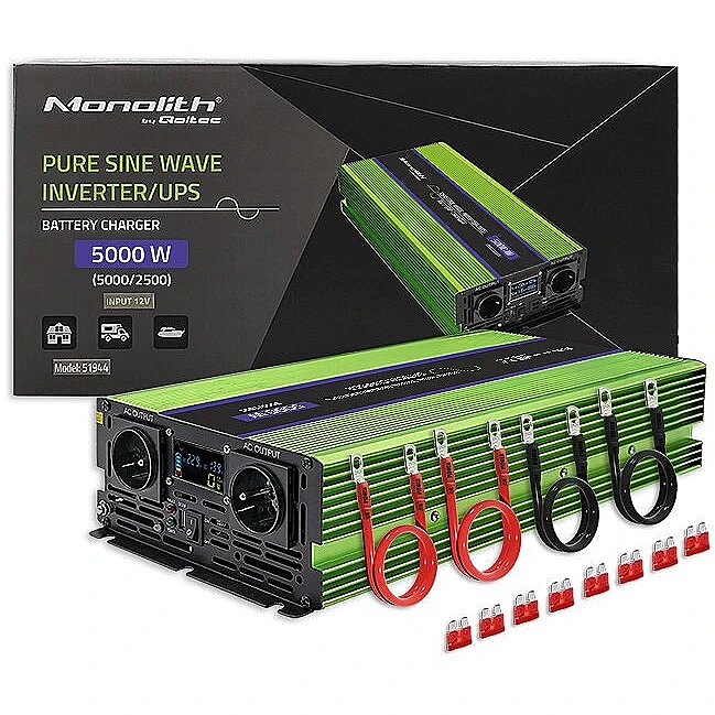 QOLTEC 51944 Pure Sine Wave Inverter