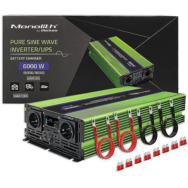 QOLTEC 51945 Pure Sine Wave Inverter