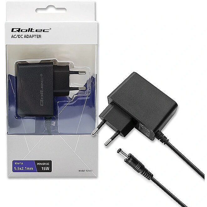QOLTEC 52417 Plug-in power adapter 15W