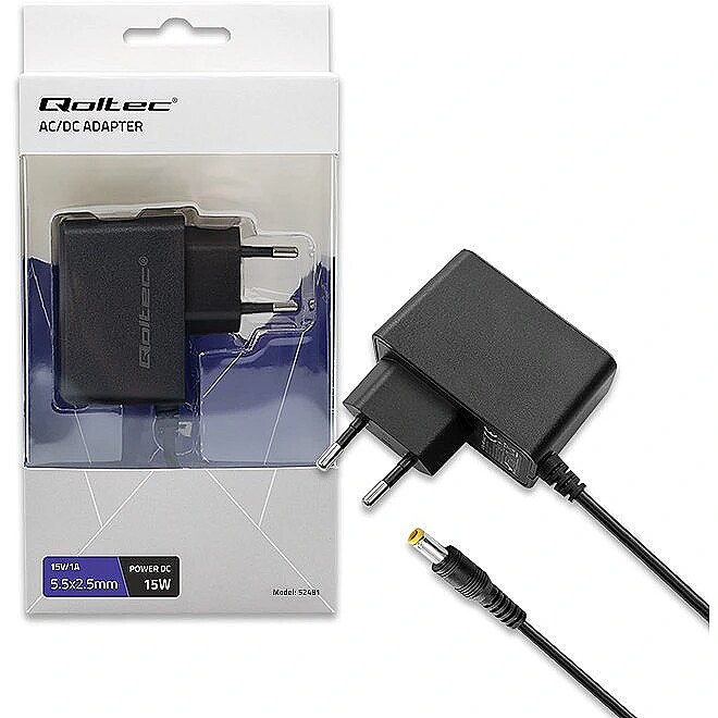 QOLTEC 52418 Plug-in power adapter 15W